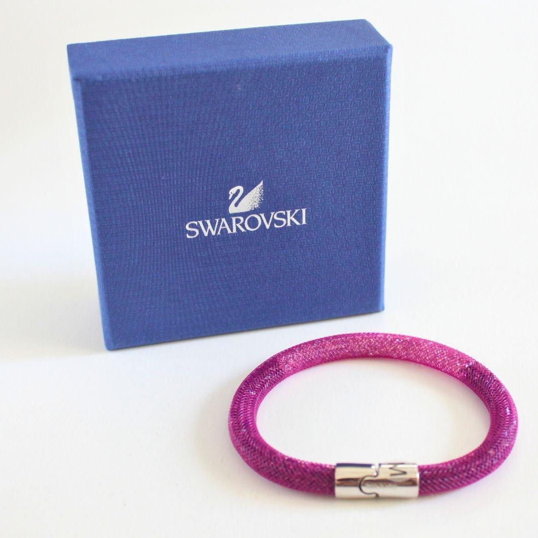 スワロフスキー tardust Purple Gradient ブレスレット