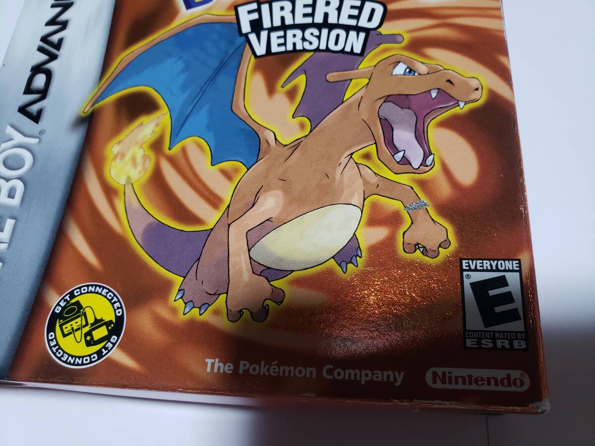 海外 北米 英語 GBA Pokemon FireRed Version 海外 北米 英語 GBA Pokemon FireRed Version