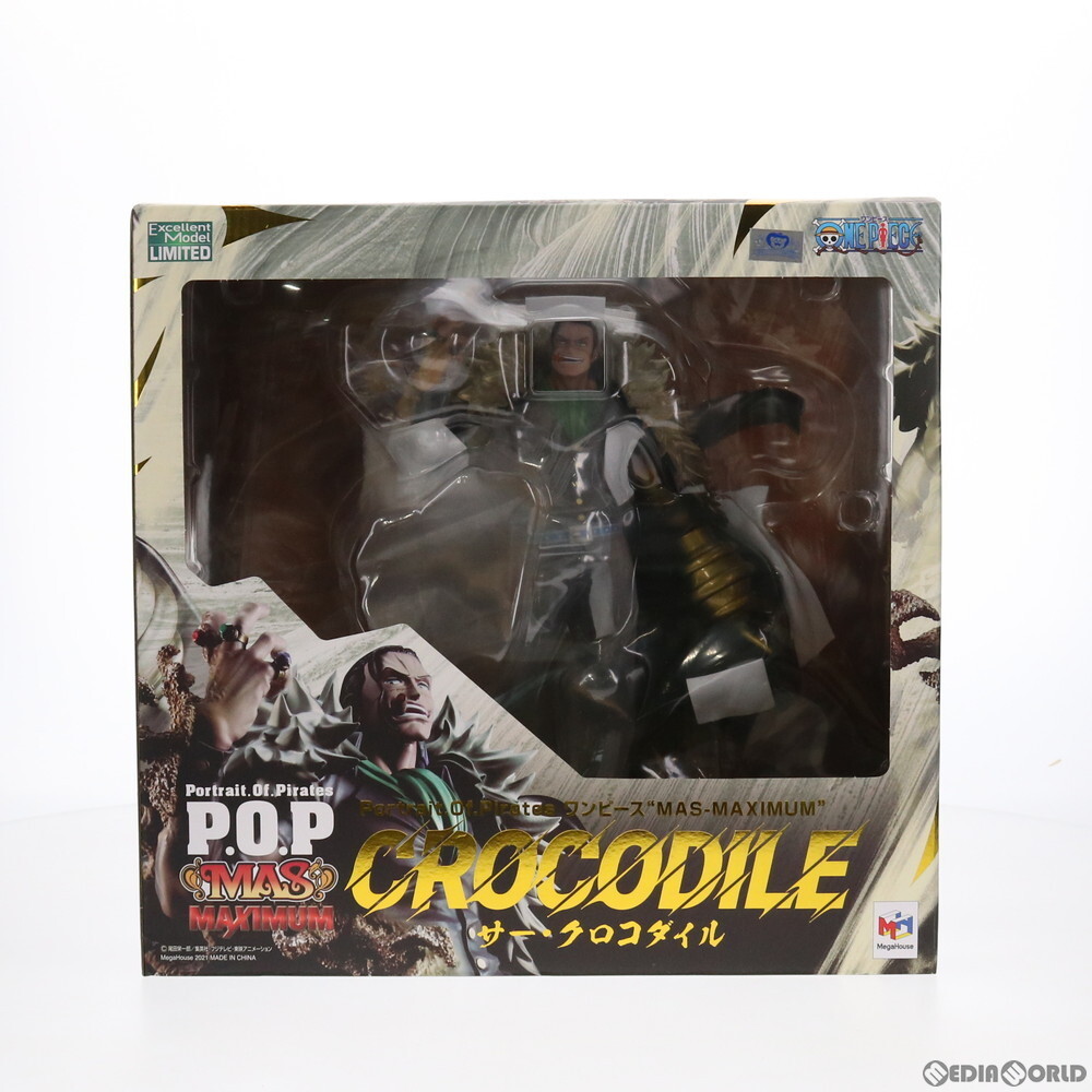 【中古】[FIG]Portrait.Of.Pirates P.O.P MAS-MAXIMUM サー・クロコダイル ONE PIECE(ワンピース) 完成品 フィギュア 一部店舗&オンライン