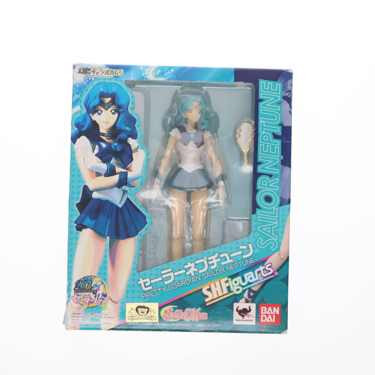 【中古】[FIG]魂ウェブ商店限定 S.H.Figuarts(フィギュアーツ) セーラーネプチューン 美少女戦士セーラームーン 完成品 可動フィギュア バ