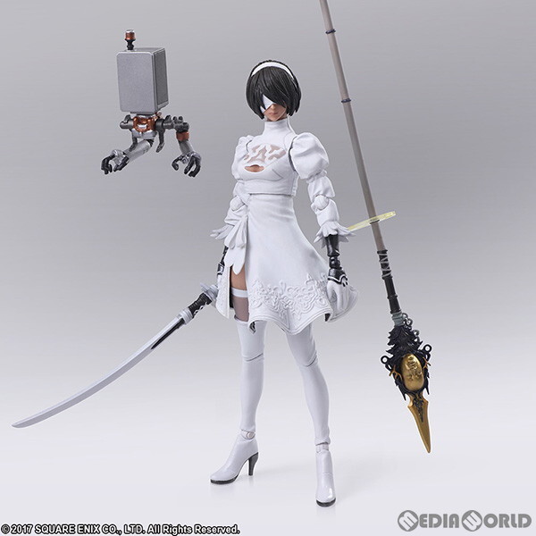 【中古】[FIG]オフィシャルショップ限定 BRING ARTS(ブリングアーツ) ヨルハ 二号 P型 Version 2.0 NieR:Automata(ニーア オートマタ) 完成