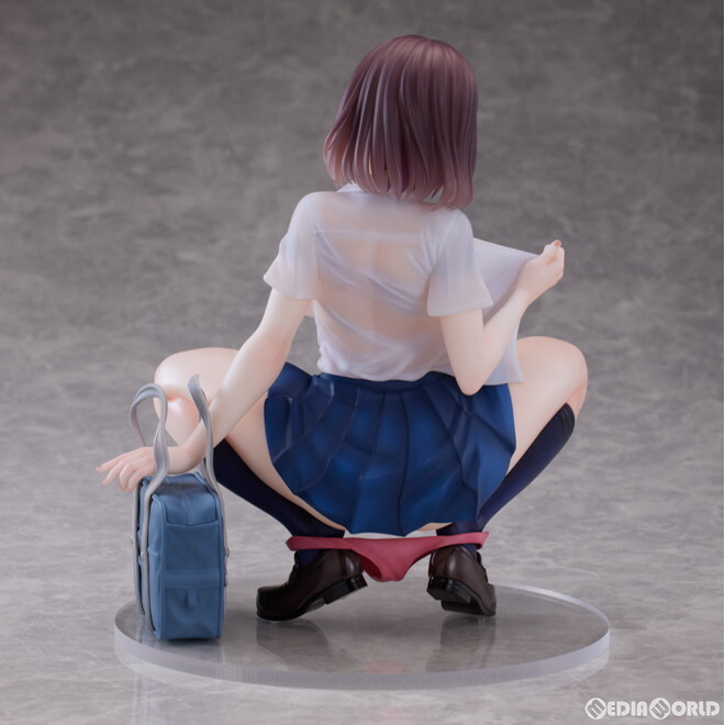 【中古】[FIG]原畫色紙付屬 3年H組 露出部?藍(lán)風(fēng)こよみ(あいかぜこよみ) 1/5 完成品 フィギュア PURE(ピュア)(61905651)