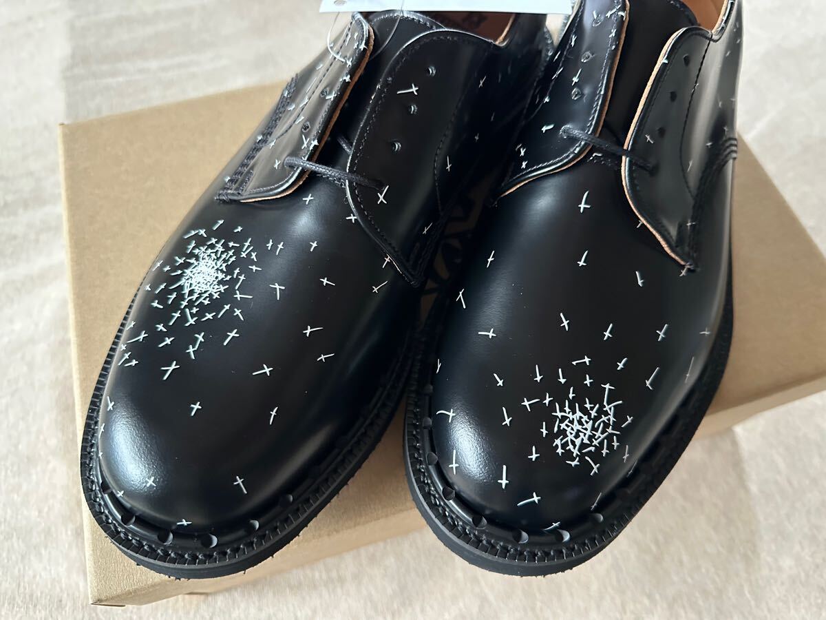 黒9新品 UNDERCOVER GEORGE COX別注 クロスプリント カウハイド 黒9新品 UNDERCOVER GEORGE COX別注 クロスプリント カウハイド