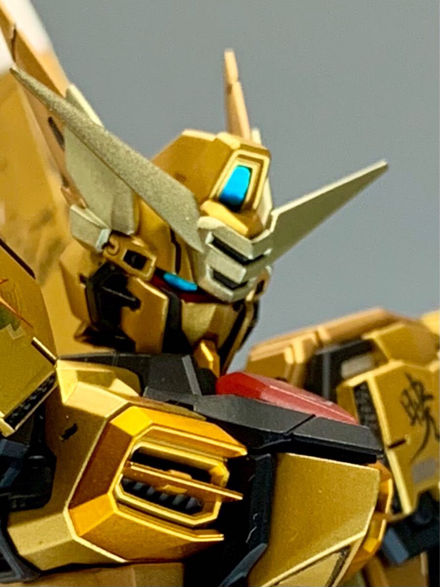 RG 1/144 機動戦士ガンダムSEED 塗装済み 完成品 アカツキ RG 1/144 機動戦士ガンダムSEED 塗装済み 完成品 アカツキ
