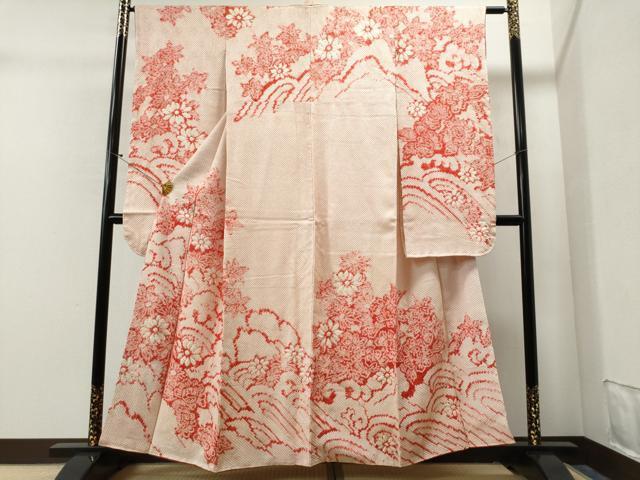 平和屋着物■豪華振袖　立波花文　逸品　CAAI8490yc