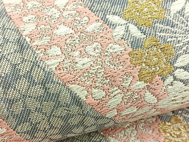 袋帯 桜 螺鈿 未着用 螺鈿細工 海月 くらげ 袋帯 着物 041a pの通販 by