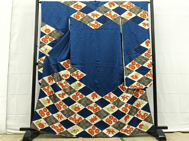 平和屋着物■豪華振袖　菱花文　金彩　正絹　逸品　BAAK8588fc