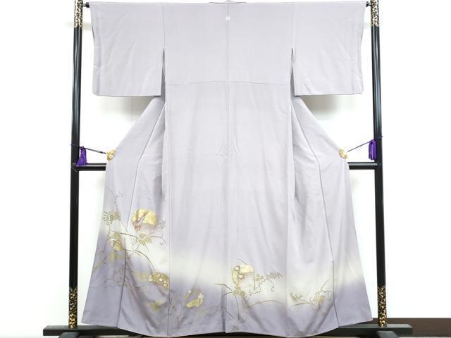 平和屋着物■豪華色留袖　駒刺繍　動物草木文　暈し染め　金彩　正絹　逸品　CAAK0421fb