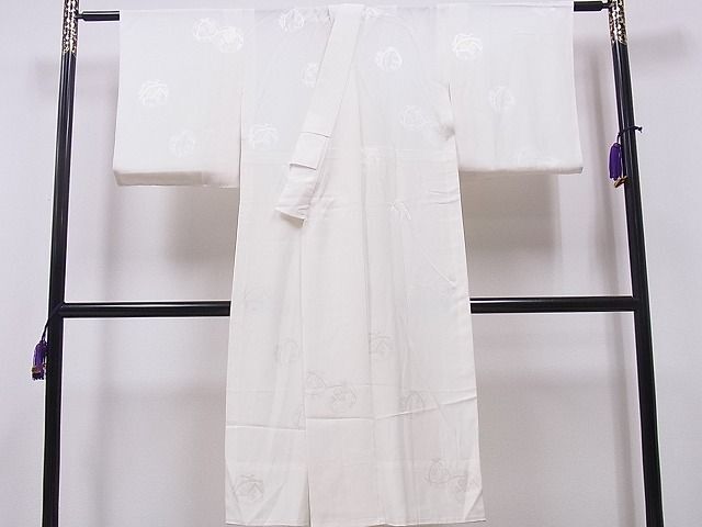 平和屋着物■上質な長襦袢　無双仕立て　毬地紋　逸品　CAAB1812ev