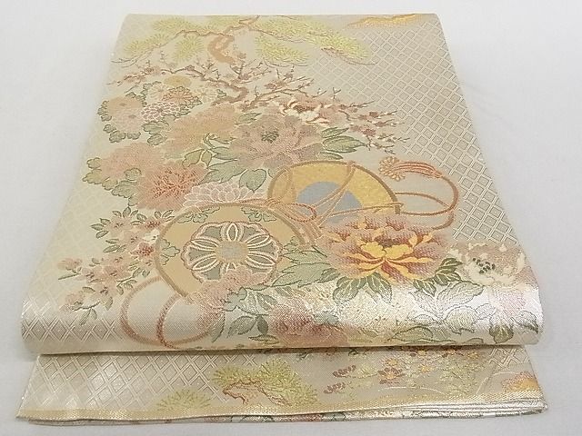 平和屋着物◎宝秀本佐賀錦 六通柄袋帯 九百錦 花鼓文 金銀糸 平和屋着物◎宝秀本佐賀錦 六通柄袋帯 九百錦 花鼓文 金銀糸