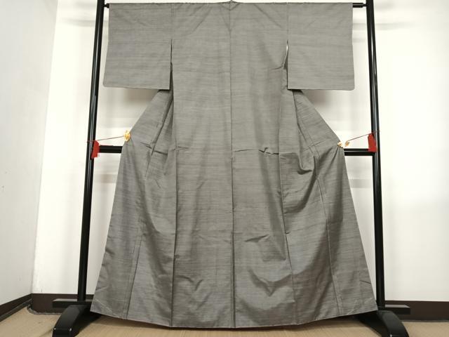 平和屋着物■本場大島紬　7マルキ　霞文　正絹　逸品　未使用　AAAM7671np