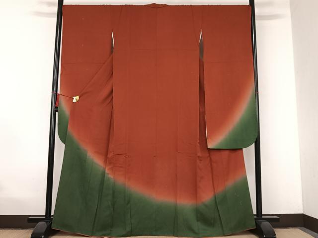 平和屋着物■豪華振袖　霞文　暈し染め　正絹　逸品　AAAM7403oa
