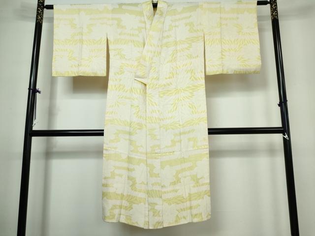 平和屋着物■長襦袢　無双仕立て　霞楓文　正絹　逸品　DAAJ3391cf