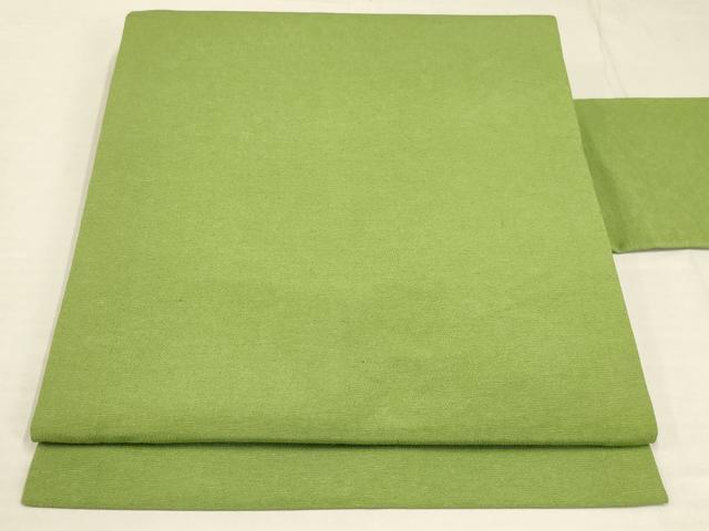 平和屋着物◎九寸名古屋帯　霞文　正絹　逸品　AAAN7216ou