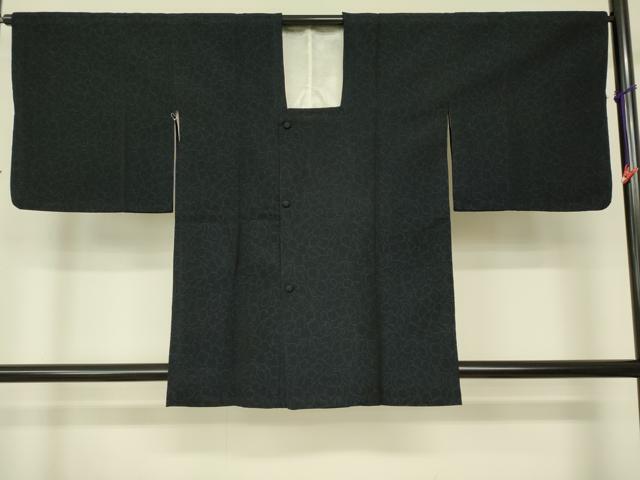 平和屋着物■道行コート　舞花文　正絹　逸品　DAAK9400cm