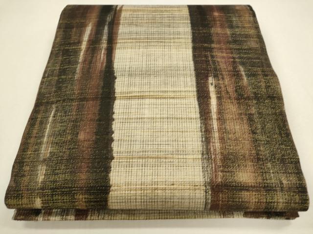 平和屋着物■両面　全通柄袋帯　吉祥文　金糸　正絹　逸品　CAAL4980th