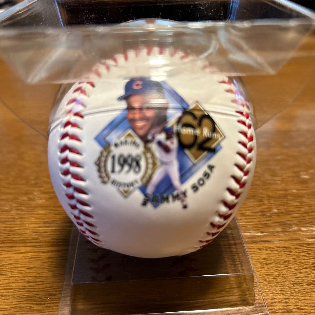 新品未使用／サミーソーサ　　　　サインボール／ケース付き _画像3