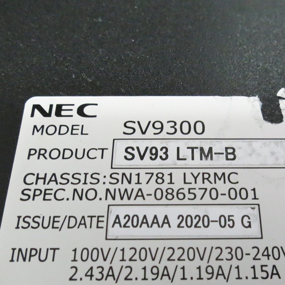 * текущее состояние товар NEC UNIVERGE багажник модуль SV9300 (SV93 LTM-B)