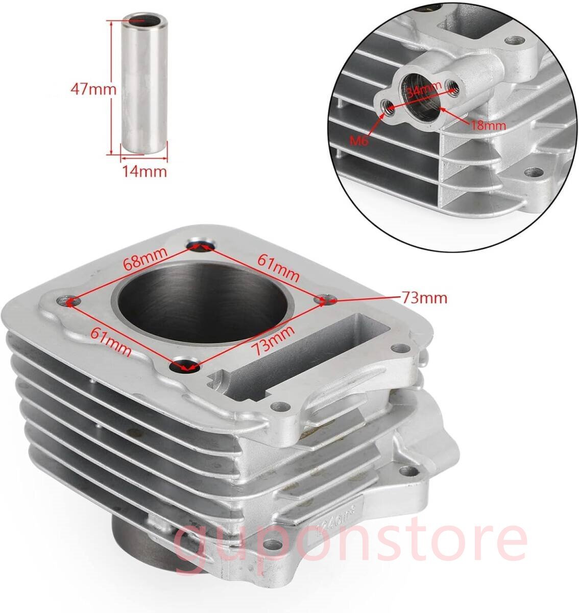  Suzuki EN125/GN125/DR125/TU125/GZ125/VanVan для 150cc 62mm Bore Up Kit 