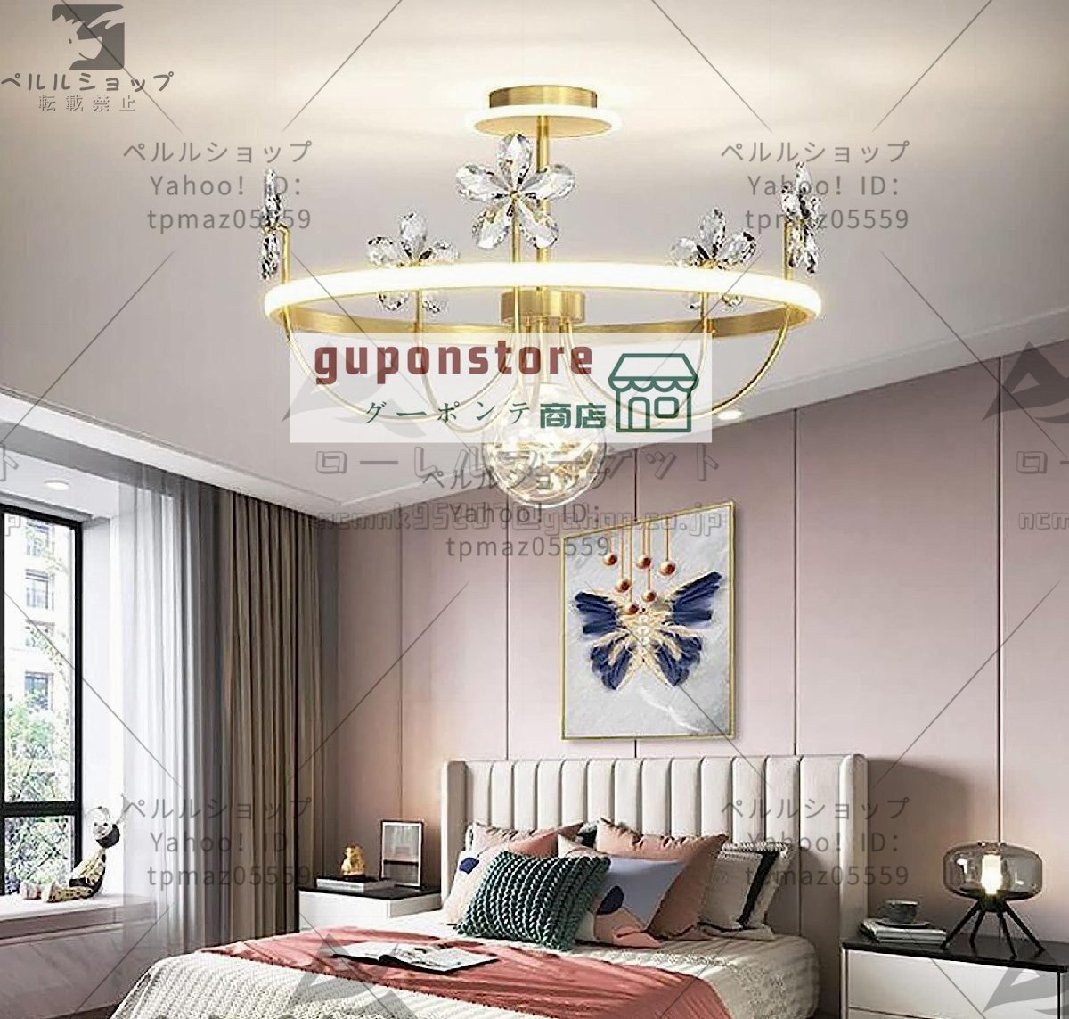 蕓術(shù)品 クリエイティブパーソナリティカスミソウシャンデリア シンプルでモダンな北歐シーリングライト 45 * 40cm