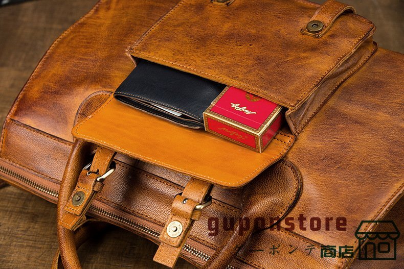  кожа сумка "Boston bag" сумка на плечо 2WAY натуральная кожа толстый телячья кожа кожа мужской сумка большая вместимость большая сумка дорожная сумка 