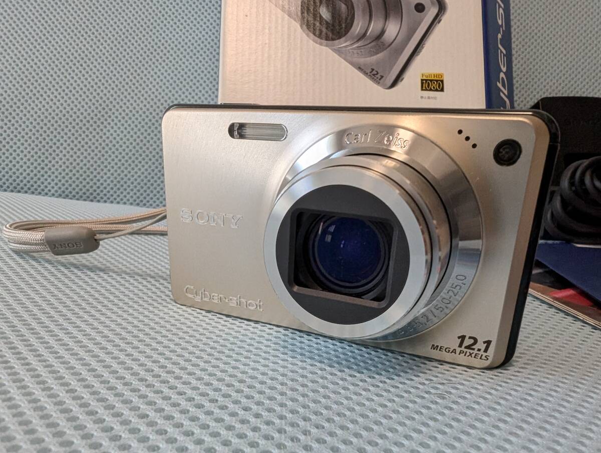 SONY サイバーショット DSC-W270☆美USED☆8GBメモリースティック付属