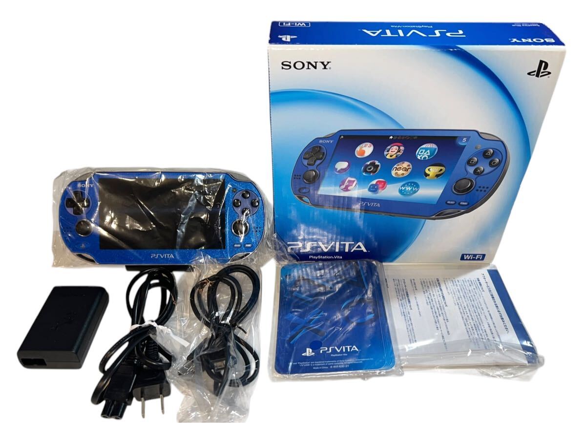 PlayStation Vita 本体 PSVITA サファイア ブルー PlayStation Vita 本体 PSVITA サファイア ブルー