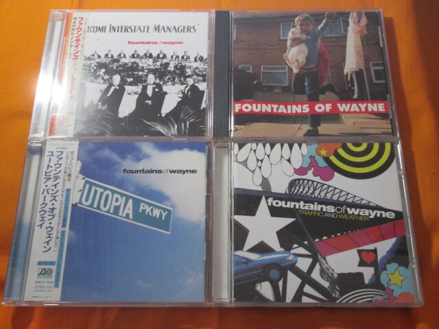 ♪ファウンテンズ・オブ・ウエイン『 FOUNTAINS OF WAYNE 』『TRAFFIC AND WEATHER』『Welcome Interstate Managers』『Utopia Parkway』♪
