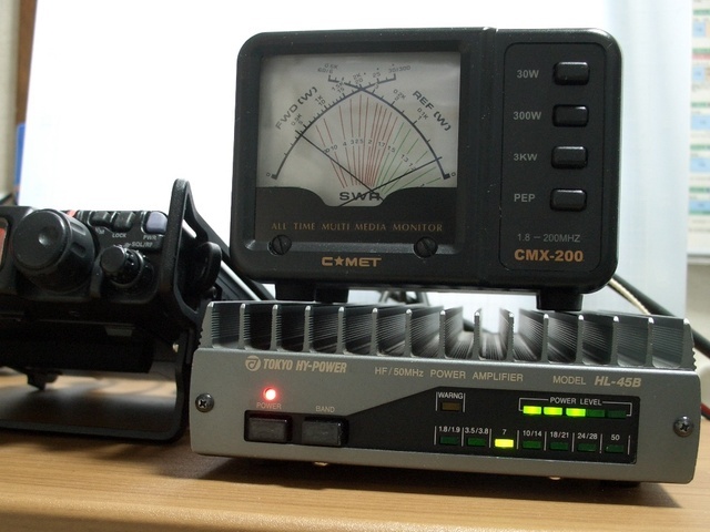 東京ハイパワー HF/50MHz帯 リニア・アンプ HL-45B （FT-817