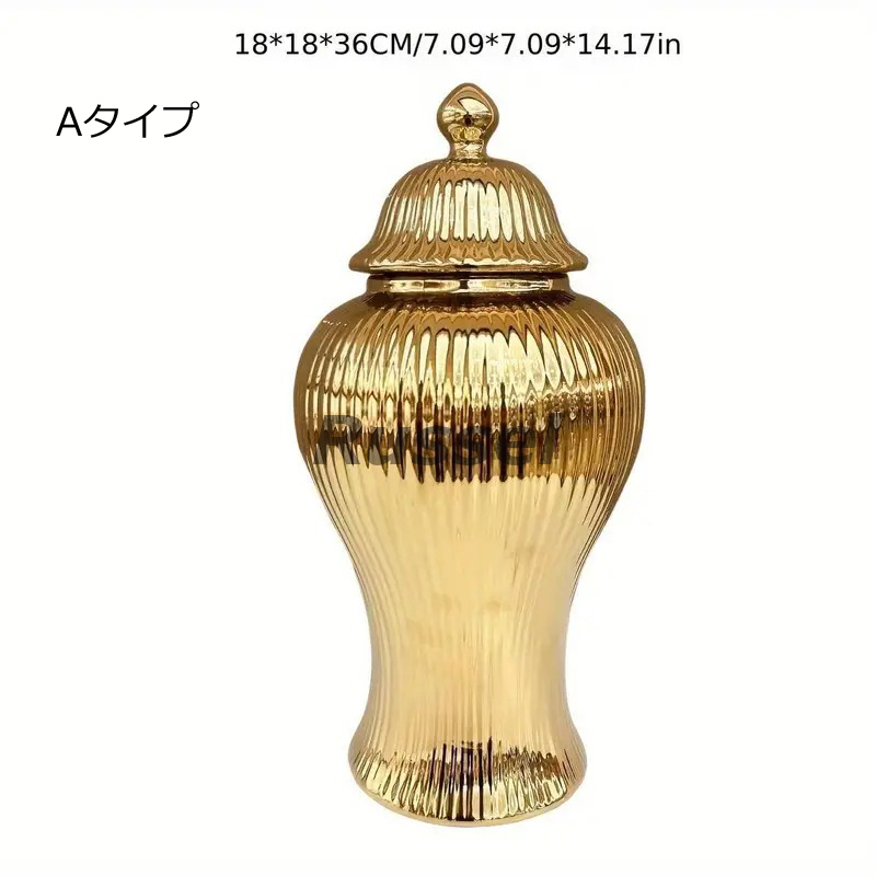  ваза люкс elegant Gold цветок основа керамика цветок pot модный современный простой Home украшение 4-7