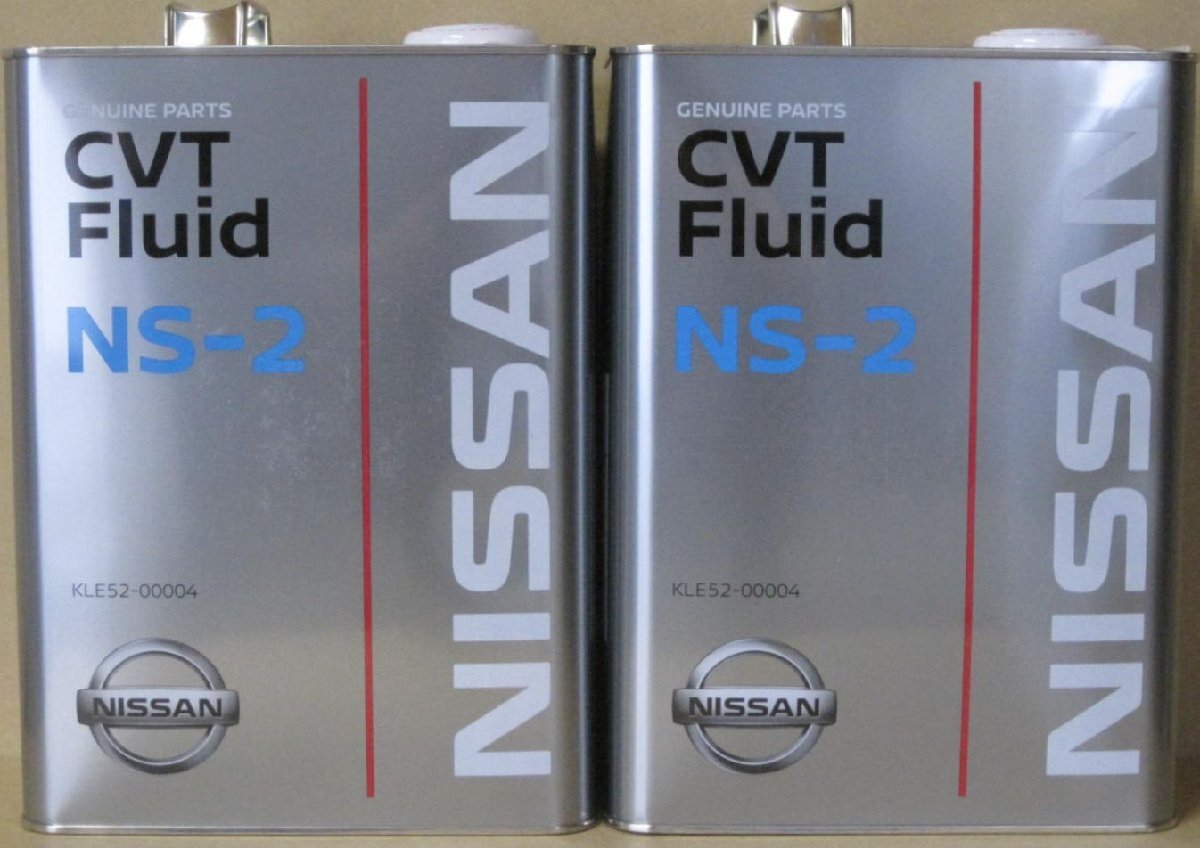 日産 純正 CVTフルード NS-2 4L×2缶セット 品番:KLE52-00004