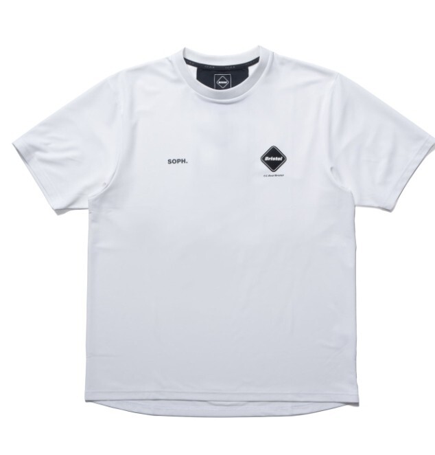 送料無料 新品今期 エフシーレアルブリストル F.C.Real Bristol S/S TEAM TOP L ホワイト Tシャツ FCRB