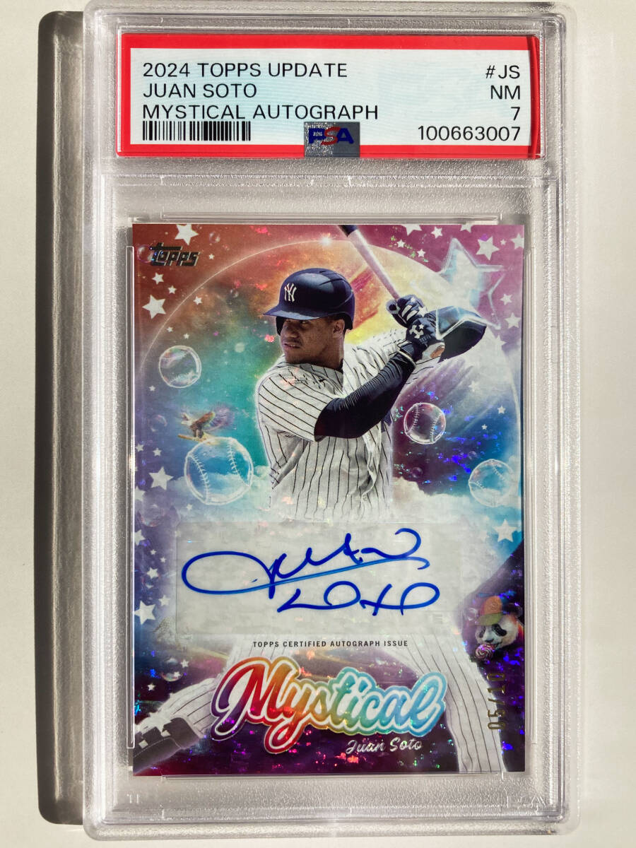 【即納】 貴重:Mysticalオート】2024 Topps オークファン(aucfan.com) - の商品情報をアーカイブ公開 ヤンキース(Topps)|売買されたオークション情報、Yahoo!オークション(旧ヤフオク!) 10シリ サインカード Autograph Soto(フアン・ソト)選手 Juan Baseball Update スポーツ選手
