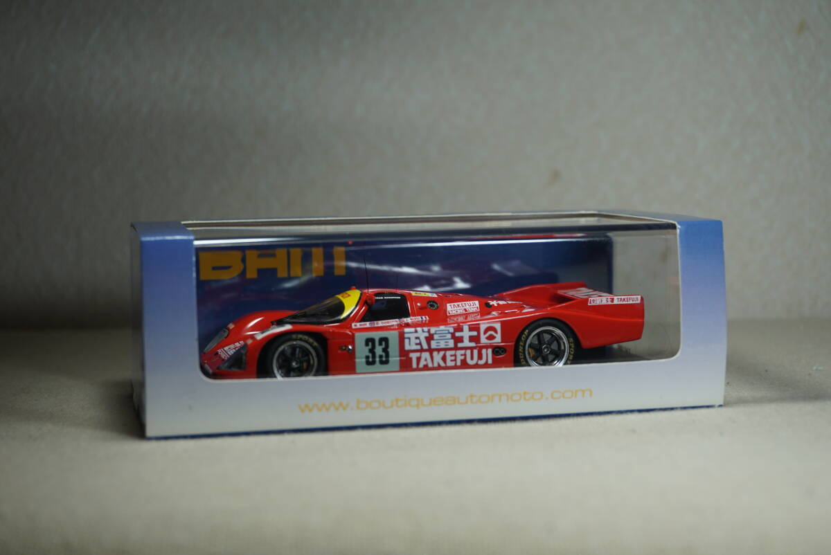 1/43 BAM特注 アレジ ルマン spark Porsche 962C #33 1989 Le 1/43 BAM特注 アレジ ルマン spark Porsche 962C #33 1989 Le