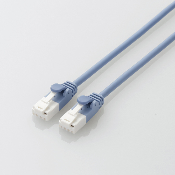 Cat6A основа ушко поломка предотвращение LAN кабель мягкость модель 3.0m мягкость ., брать . поворот . легко поэтому аккуратный . электропроводка : LD-GPAYT/BU30