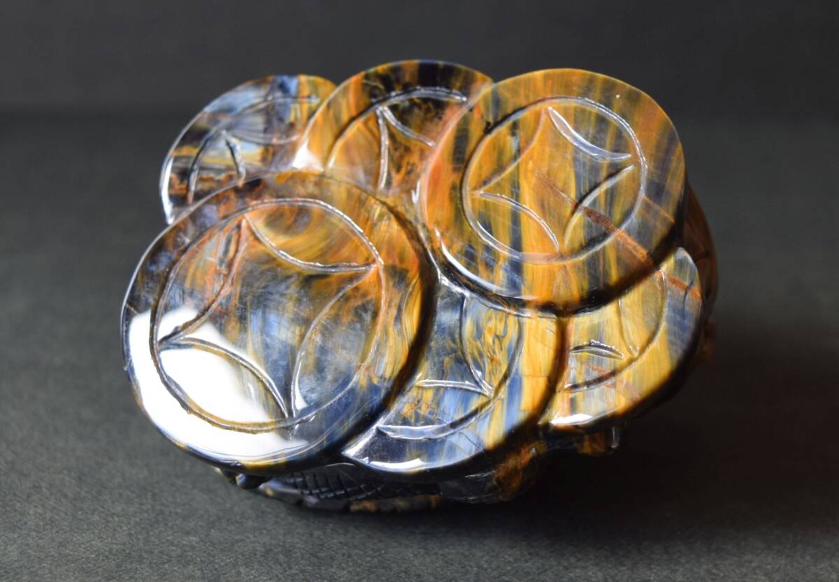 天然石卸、ピーターサイトロングイ、最高級品質、別格品、金運上昇。置物。_画像9