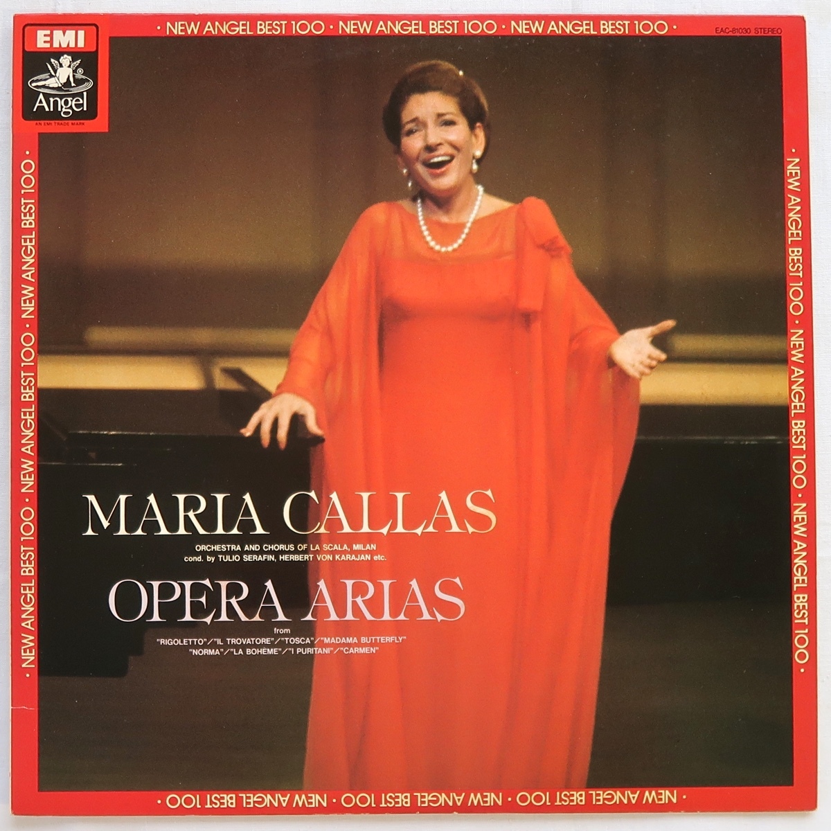 LP 歌に生き、愛に生き カラス・オペラ・アリア集 マリア・カラス EAC-81030