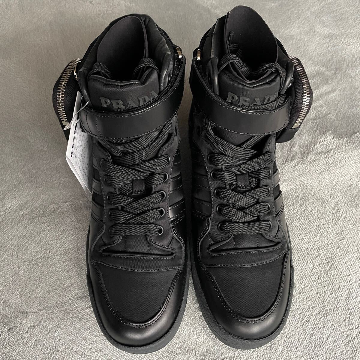 新品 希少品 PRADA プラダ×アディダス adidas Forum High 新品 希少品 PRADA プラダ×アディダス adidas Forum High