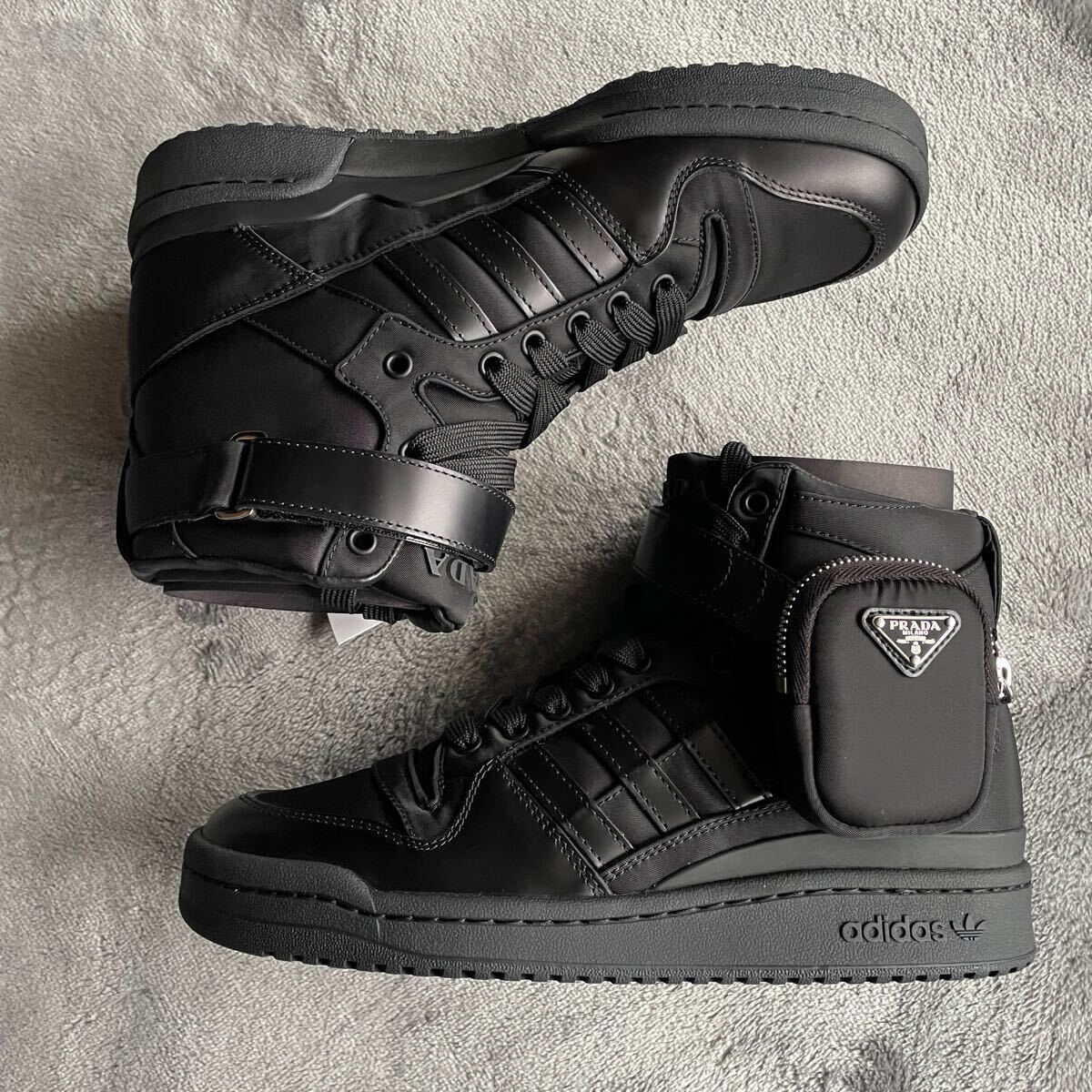 新品 希少品 PRADA プラダ×アディダス adidas Forum High 新品 希少品 PRADA プラダ×アディダス adidas Forum High