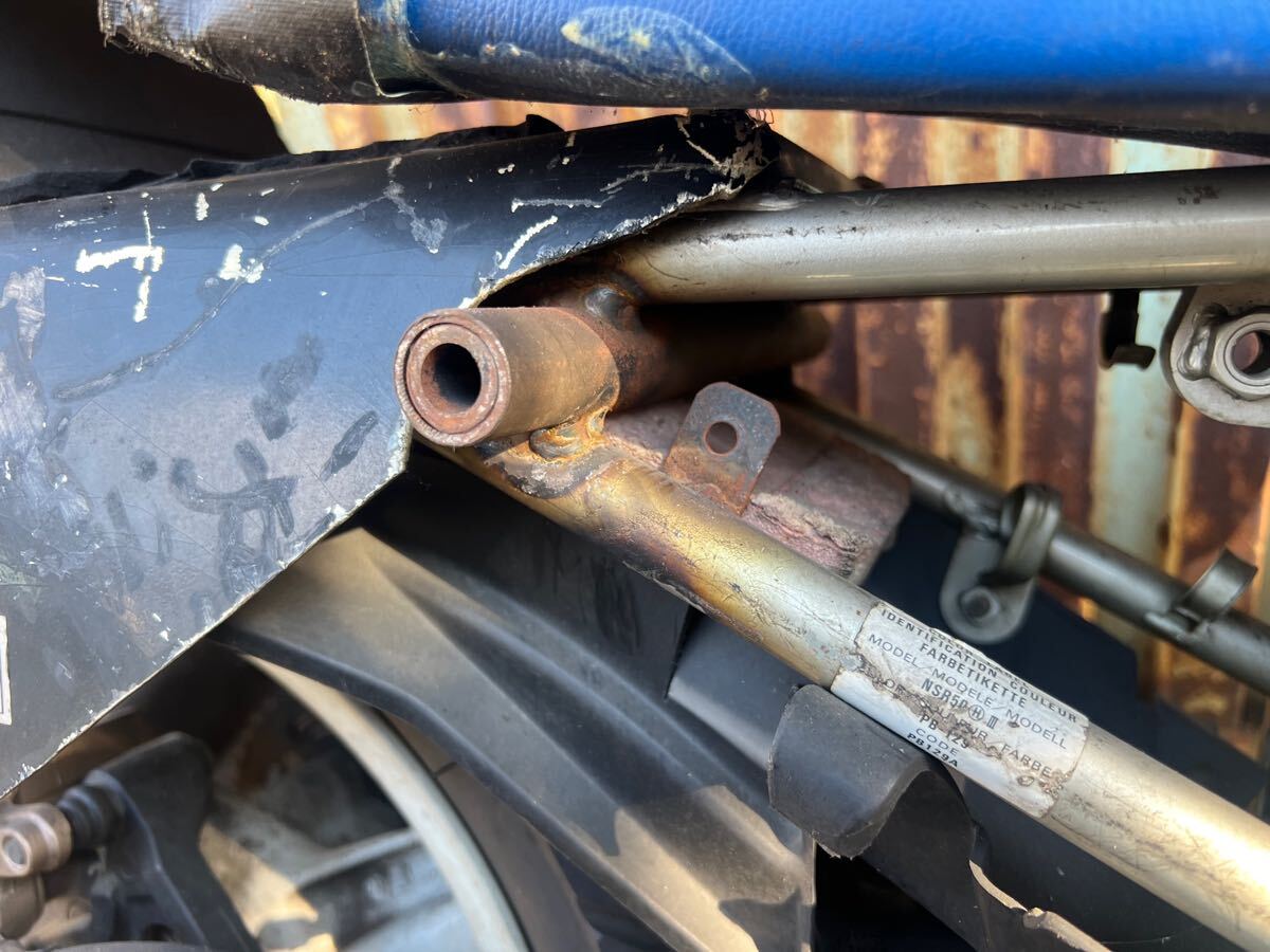 ジャンク品、NSR50(AC10)純正フロントフォーク左右セットで、HRC製イニシャルアジャスター装備、検索用NSR50、NSRmini、NSR80、Nチビ ホンダ用 ジャンク品、NSR50(AC10)純正フロントフォーク左右セットで、HRC製イニシャルアジャスター装備、検索用NSR50、NSRmini、NSR80、Nチビ ホンダ用