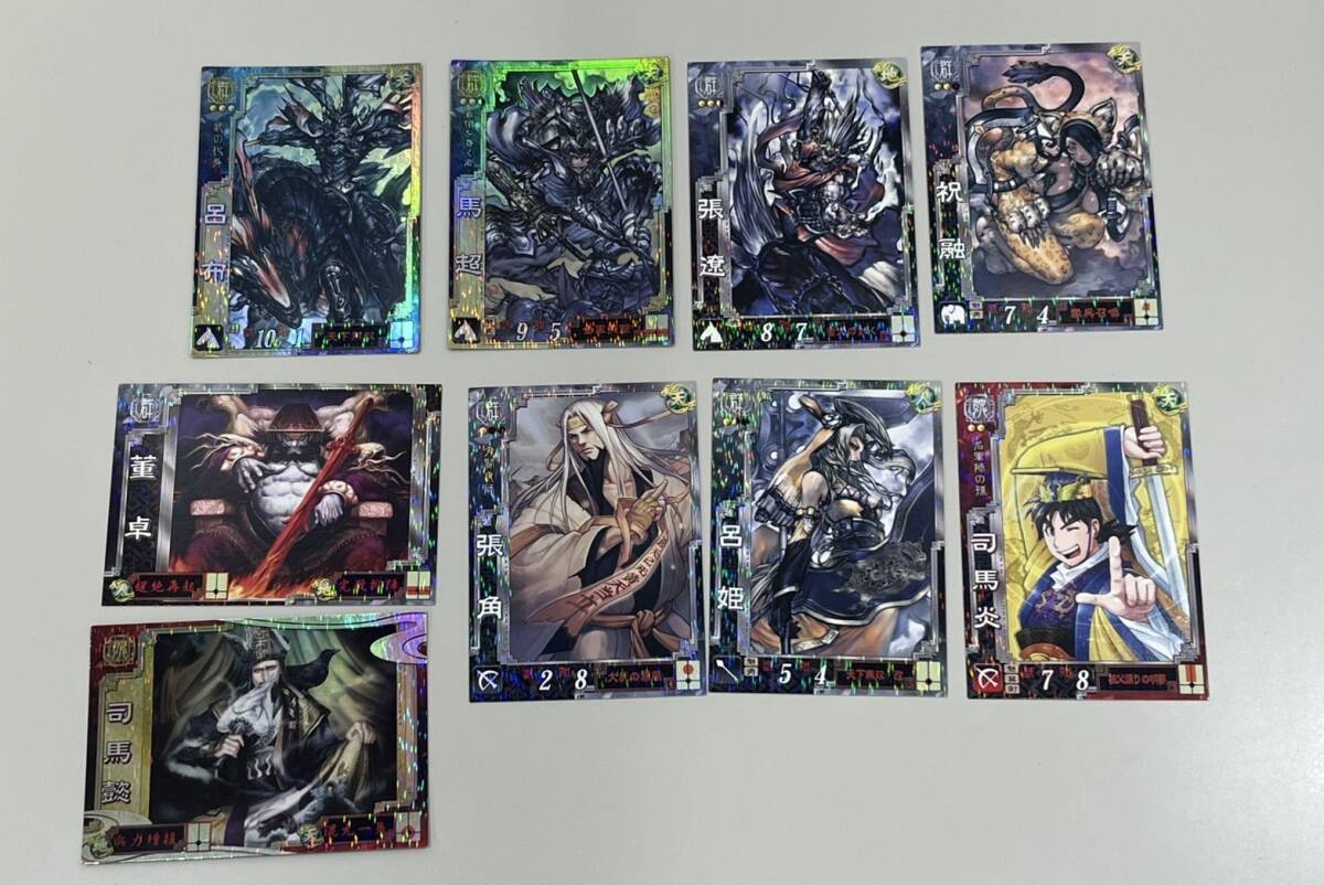 三国志大戦3】カード 9枚 まとめ売り 激レア 希少 ケース付き 三国志大戦3】カード 9枚 まとめ売り 激レア 希少 ケース付き
