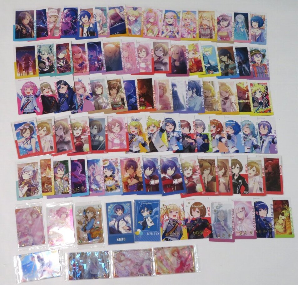 初音ミク　プロジェクトセカイ　カラフルステージ　ePick card　ウエハースカード等　大量