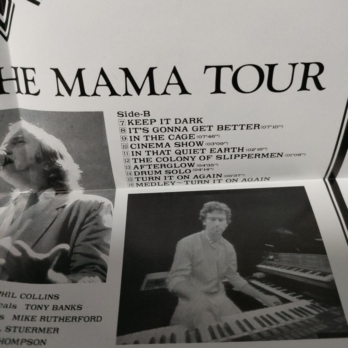 VHS GENESIS LIVE～MAMA TOUR～　 ジェネシス／MAMAツアー 伝説のライブ　ジェネシスライブ　即決　送料込み