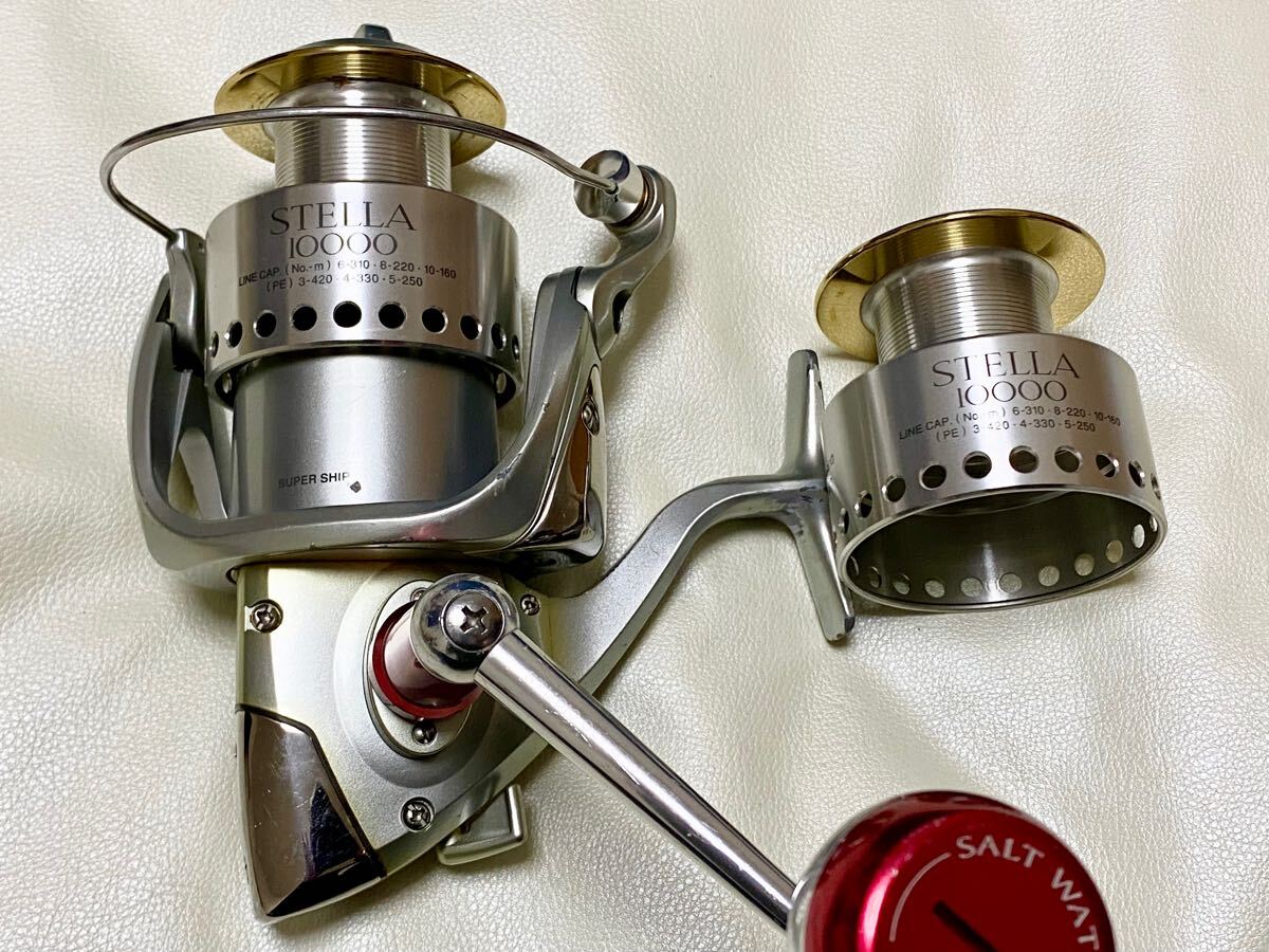 ☆ SHIMANO シマノ 99 STELLA ステラ 10000PG 替えスプール付属 ☆ SHIMANO シマノ 99 STELLA ステラ 10000PG 替えスプール付属