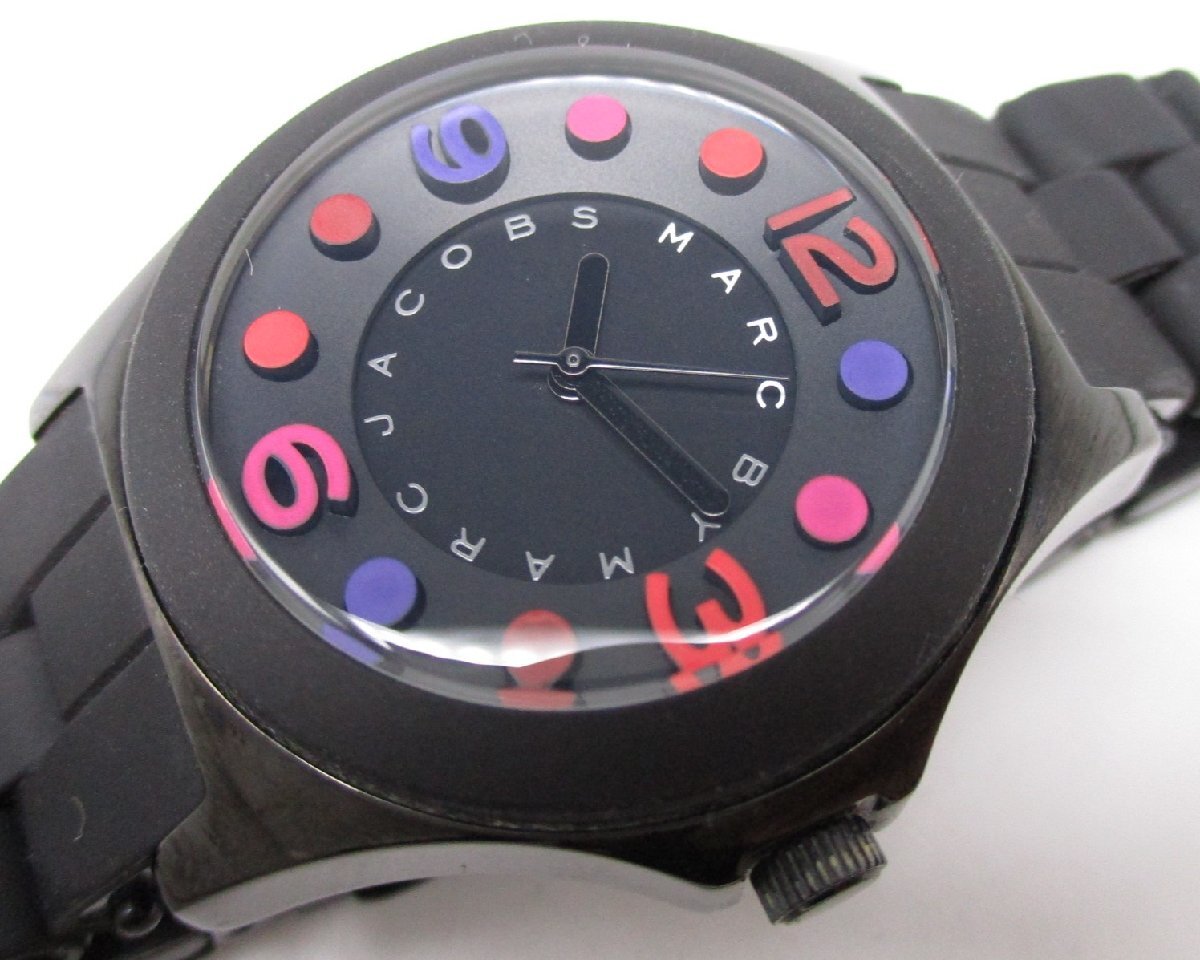 ■マークバイマークジェイコブス■美品■ユニセックス腕時計 MBM2543■