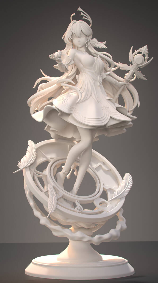 ガレージキット 崩壊スターレイル ロビン / ガレキ フィギュア ガレージキット 崩壊スターレイル ロビン / ガレキ フィギュア