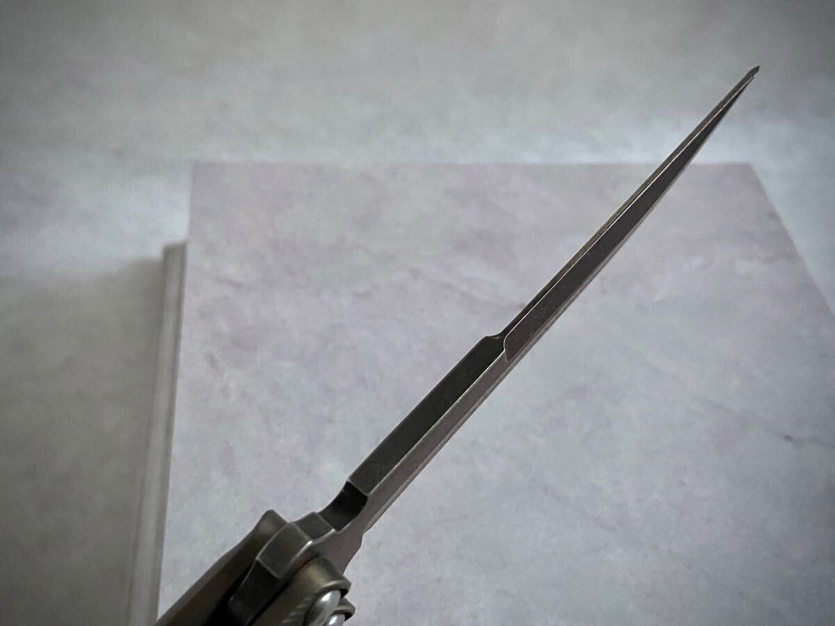 Biegler Blade Works バリソン カスタム ナイフ チタン ryworx Biegler Blade Works バリソン カスタム ナイフ チタン ryworx