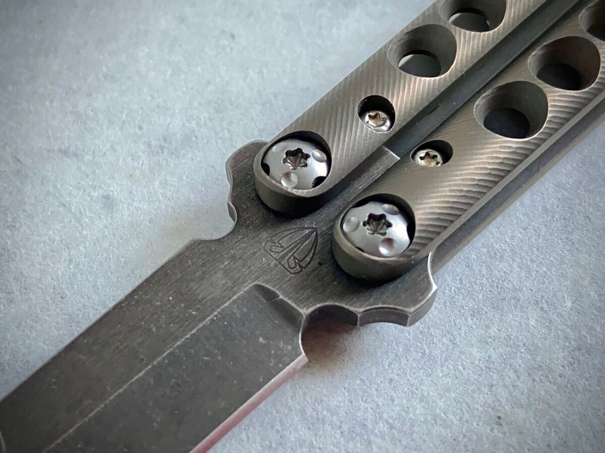 Biegler Blade Works バリソン カスタム ナイフ チタン ryworx Biegler Blade Works バリソン カスタム ナイフ チタン ryworx