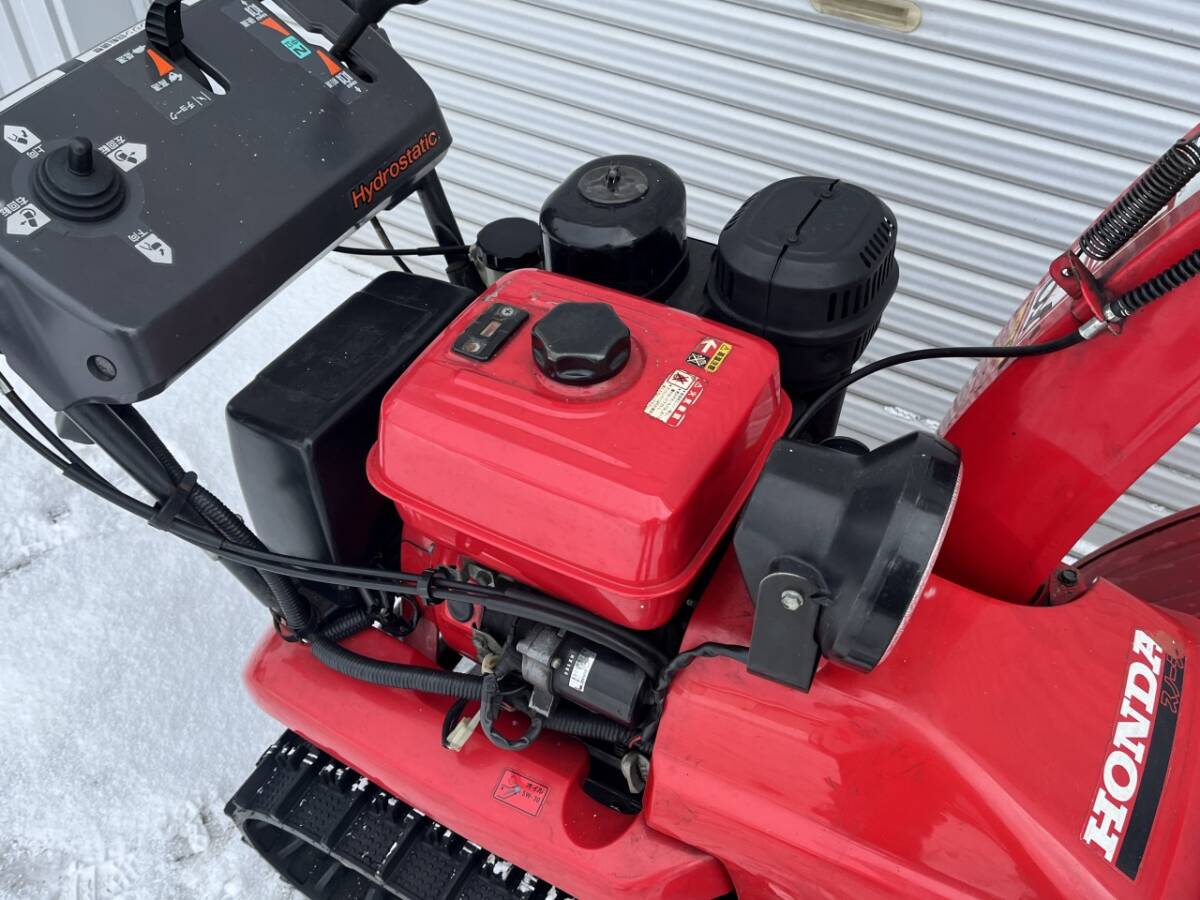  подготовлен немедленно битва сила Honda HS870JS снегоочиститель доставка возможно изображение большое количество Hokkaido Sapporo 8 лошадиные силы 70cm электрический shooter HST вся страна стоимость доставки 42000 иен 