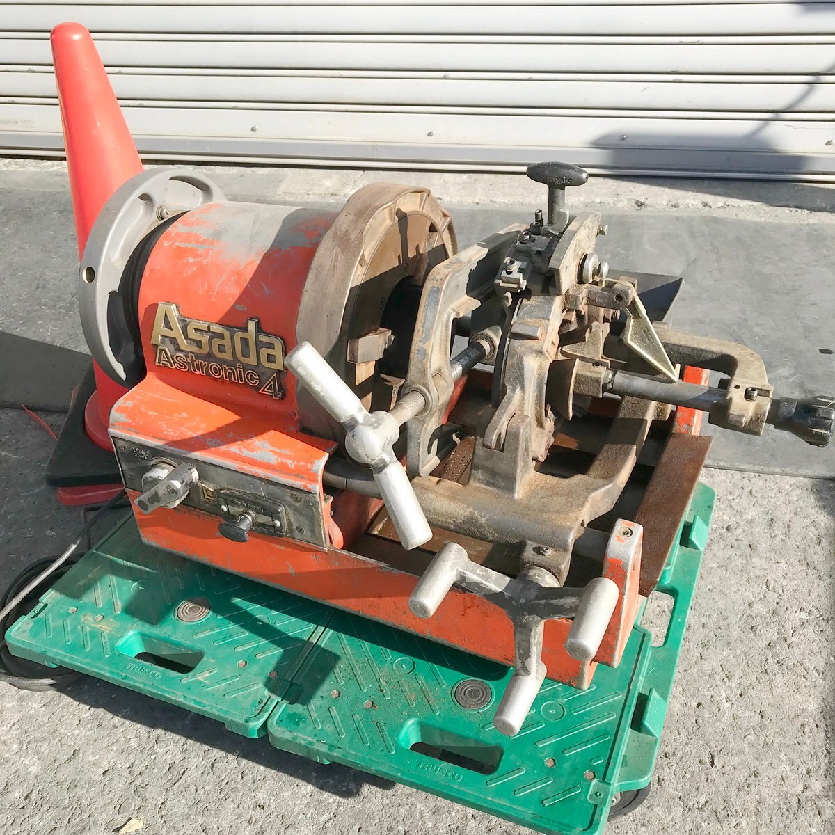 アサダ Asada 1インチ パイプマシン ねじ切り機 ビーバー25 アサダ Asada 1インチ パイプマシン ねじ切り機 ビーバー25